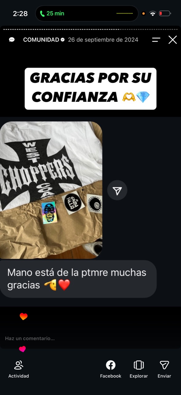 Historia de Comunidad: gracias por la confianza