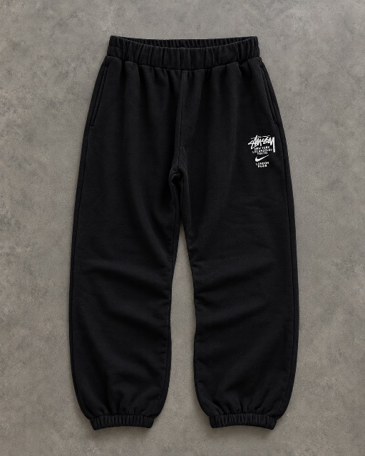 Nike x Stussy International Pantalón Buzo Negro talla M/L