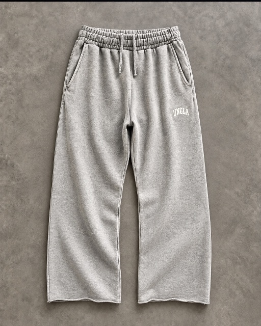 Youngla New Wave Baggy Sweatpants Gris talla S/M