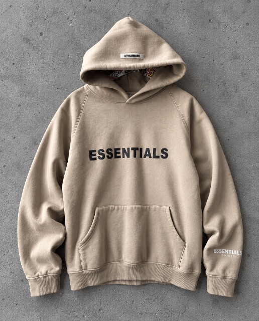 Essentials Fear of God Hoodie Beige talla M/L