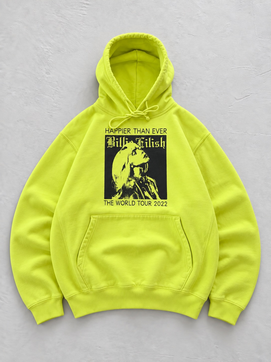 Billie Eilish Happier Than Ever Tour Hoodie talla M