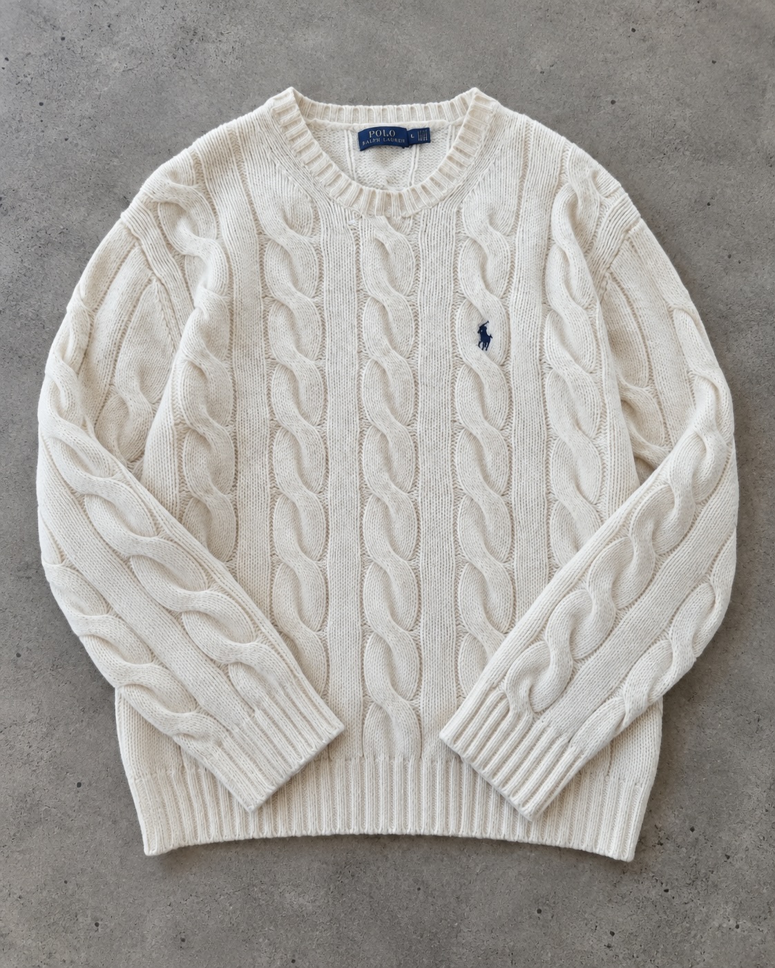 Polo Ralph Lauren Sweater Trenzado talla M